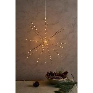 Anthropologie NEW Stargazer Supernova 22in Twinkling Hanging Light Fairy Patio